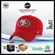 [ORIGINAL] San Francisco 49ers Clean Up Cap - Red | Hat 47