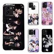 For Vivo Y15s Y15a Y01 BTS 6 Phone Case cover Protection casing black