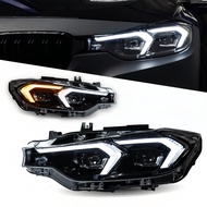 Car Styling Headlights for 3 Series F30 F31 2012-2019 LED headlights car black style headlights LED 