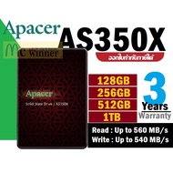 128GB /256GB / 512GB / 1TB SSD (เอสเอสดี) APACER AS350X (3D NAND SATA III 6Gb/s) ประกัน 3 ปี *ของแท้