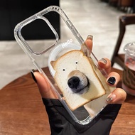 Casing iPhone 11 12 13 14 15 16 Pro Max Wireless magnetic Puppy Case For iPhone 13PM,16PM,15PM,14PM,