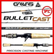 GAWAS Bullet Cast Baitcast & Spinning Fishing Rod BC Baitcasting 1piece One Piece Limited Collection