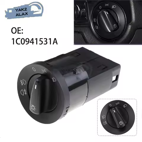 Headlight Fog Lights Switch 1C0941531A 1C0 941 531 for VW Golf GTI 4 MK4 for Passat 3BG 3B Polo T5 B
