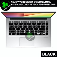 Asus Vivobook S14 S433/M433/M413/ K413/ A413/ X413- KEYBOARD PROTECTOR - BLACK