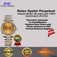 Rolex Datejust Midsize Yellow gold toned/18 carat yellow gold 178273-0001