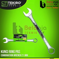 Tekiro Wrench 21MM Combination Wrench 21MM Chrome Vanadium 21MM Ring Wrench