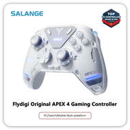 Salange Flydigi เกม APEX 4จอยเกมของแท้ไวเลสทริกเกอร์ข้อเสนอแนะแรงไลท์รองรับเครื่อง PC Palworld/สวิตช์/มือถือ/เกมแพดกล่องทีวี
