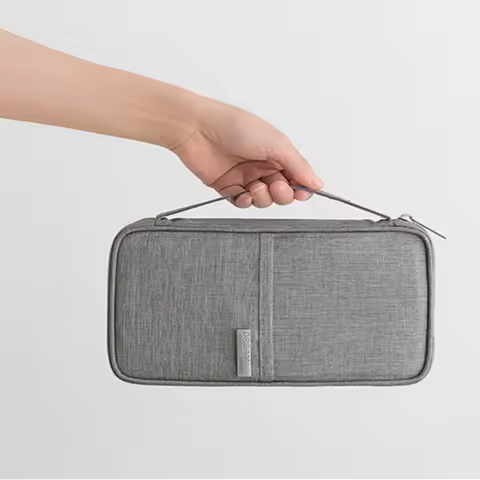 Cardholder Storage Accessories Portable Waterproof Document Bag Wallet Family Passport Holder Travel