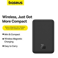 Baseus Power Bank 5000mAh Mini Magnetic Wireless Fast Charge with Auto-wake Powerbank