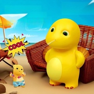 Baby dragon water gun Children's toy water jet press boy girl bath water fight toy Beach pool toy