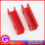 Spare part lift S*hindler elevator insert guide shoe insert 10mm 16mm elevator guide shoe K8 K13