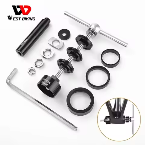 WEST BIKING Bicycle Bottom Bracket Bearing Remove Install Tool Road Bike BB Press Fit 24mm 30mm BB86