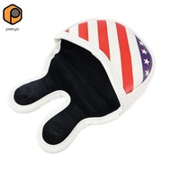 prettyia Small Golf Putter Cover Half Mallet Mini Golf Headcover Club Head Protector