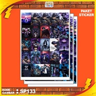 SOLO LEVELING STICKER IMAGE SOLO LEVELING STICKER/ SOLO LEVELING STICKER PACKAGE PER 25 PCS CODESP13