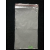 OPP 13x24 18 micron thick / OPP plastic glue 13x24 cm / OPP 13x24 (contents 100)
