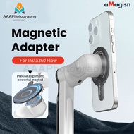 NEW-aMagisn Insta360 Flow gimbal magnetic adapter MagSafe action camera accessories