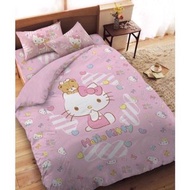 正版授權 三麗鷗 HELLO KITTY 凱蒂貓 糖果熊 標準單人床包 單人床包組 單人床包 卡通床包 床包 寢具 凱蒂貓床包