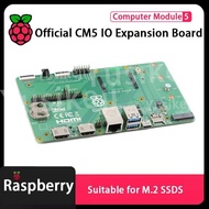 Official Raspberry Pi CM5 IO Expansion Board,Suitable for M.2 SSDS,HDMI,Fan,USB,Micro SD TF Card,MIP