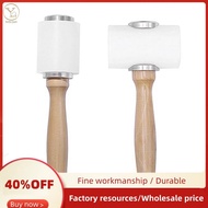 Leather Carving Hammer DIY Leather Mallet Nylon Wooden Handle Hammer Sewing Leather Cowhide Tool Kit