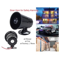 Alarm Siren Horn Loud 15W Backup Horn Alarm Buzzer for Factory Car Security Horn  (sales )