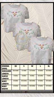 kimona blouse (kids) random burda