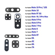 Rear Back Camera Glass Lens Cover For Redmi 9C 7A 9A 8A Note 7 8 9 10 Pro Max 9S 8T 10S 9T 5G
