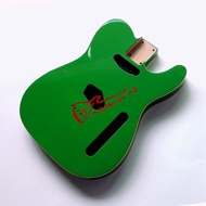Dongli DIY Slightly Flawed Tele Guitar Body North American alder Telepathy Body Racing Green Edge Hi