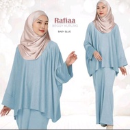 Rafia Baggy Kurun Set Material- Cey Crepe Size XS to 4XL