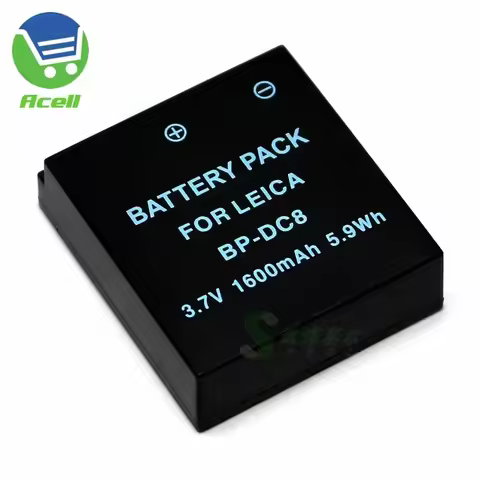 BP-DC8 BP-DC8-E Battery for Leica X1 X2 X（Typ113）X-U（Typ113）X-E（Typ102）X Vario（Typ107）Camera