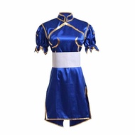 ฺBest Seller!!! cp94/cp94.1/7C49 ชุนลี ชุนหลี สตรีทไฟท์เตอร์ CHUNLI - STREET FIGHTER ##ชุดแฟนซี ชุดเ