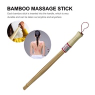 Natural Bamboo Body Massager Hammer - Relaxation & Fitness Stick l Rotan Urut Badan/按摩竹木拍痧棒/ penguru