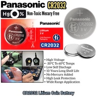 Panasonic CR2032 Lithium Battery Coin 2032 Battery For Automotive Car Remote Battery,Watches, Medica