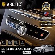 ฟิล์มกันรอยภายในรถ สำหรับ Mercedes-Benz C-Coupe C200 (2019)  by - ARCTIC (บริเวณรอบที่ปรับแอร์)