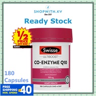 [03/2028] Swisse Ultiboost Co Enzyme Q10 150mg ( 180 Capsules )