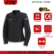 FTG LADY AEROMAX (LUNA) - [NEW ARRIVAL] SAFETY RIDING JACKET FOR MOTORCYCLE RIDER