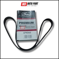 [Belt] Gates 4PK840 GM Spark, Matiz 4 1.2 ,1.0 4 Premium machines - price for 1 piece