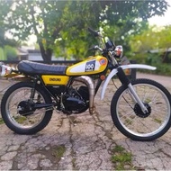 Yamaha dt100 stainless steel exhaust