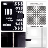 New Savings Challenges Book 100 Envelope Challenge Budget Binder Easy And Fun Way To Save $5050 Bind