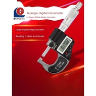 Guanglu Digital Display Outer Diameter Micrometer High Precision 0.001 Thickness Gauge Digital Micro