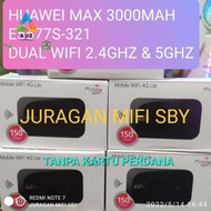 AUZ MIFI 4G LTE MODEM HUAWEI E5577 MAX FREE TELKOMSEL 14GB UNLOCK