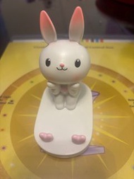 全新 可愛白色兔仔陶瓷手機IPad 支架 New Cute White Bunny Mobile IPad Stand
