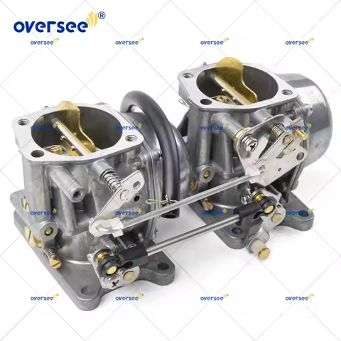 Oversee 696-14501 & 696-14502 Carburetor Assy for Yamaha 2 Stroke 48HP 55HP Outboard Engine 696-1450