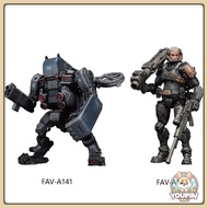 Sour Rain 1/18 FAV-A141 Wendga D2L Mecha A142 Christopher Action Figure