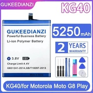 Battery KG40 5250mAh For Motorola Moto G8 XT2045-1 G8 Play XT2015-2 E7 XT2095 for G Fast XT2045-3 On