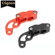 C5GOON Motorcycle CNC Front Dual Hole Brake Line Hose Clamp Holder For YAMAHA MT07 R6 R3 MT 03/07/09