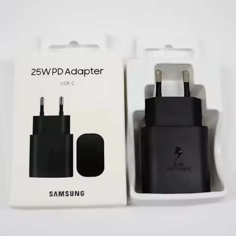 Samsung 25W Charger Type-C Cable PD Fast Charging Portable Phone Adapter Cargador For Galaxy S25 S24