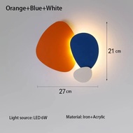 Modern Simple Background Wall Decoration Mural Light Ambiance Wall light Bedroom Dining Room Living