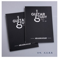 A4 Six-Line Score Notebook Guitar Music Score Notebook Ukulele Bass Copy Score Music Score Music Sco