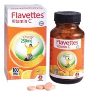 Flavettes Vitamin C - Blackcurrent/Orange (250mg x 100's)