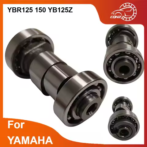 CQHZJMotorcycle Engine Camshaft For Yamaha YBR 125 YBR125 YB125Z JS125-6A XTZ125 XT125R XT125X TTR12